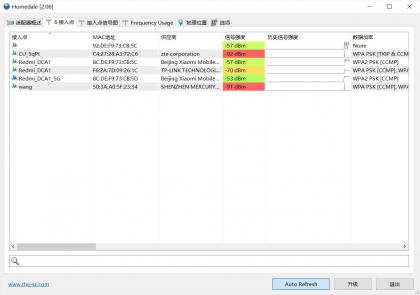 无线wifi信号检测Homedale v2.130绿色版
